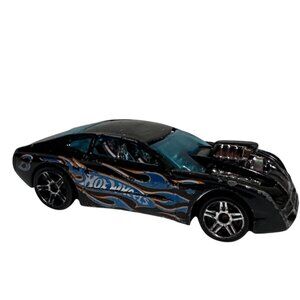 Hot Wheels Overbored 454 Black Die Cast Car Model 2001